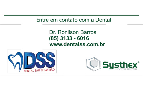Dental São Sebastião é distribuidora oficial dos
Implantes e Componentes Systhex